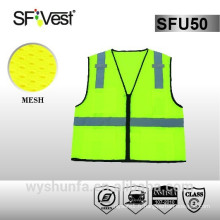 ANSI / ISEA classe 2 vêtements de haute visibilité vêtements de sécurité gilet réfléchissant